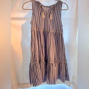 Vineyard Vines Girls Striped Dress | Used | Size XL